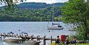 Lake views at Hill of Oaks Holiday Park in Windermere, Lake District