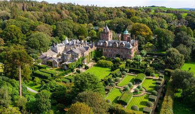 Exterior, Grounds, and Gardens at Holker Hall and Gardens near Grange-over-Sands, Cumbria