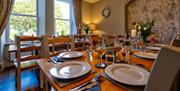 Dining Room and Meeting Space at Howgills House in Sedbergh, Cumbria