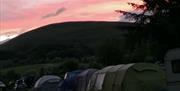 Sunsets at Ullswater Holiday Park in Watermillock, Lake District