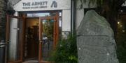 Entrance at The Armitt: Museum, Gallery, Library in Ambleside, Lake District