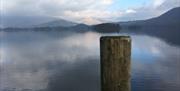 Morning Mists over a Lake with Skyline Walking Holidays in the Lake District, Cumbria