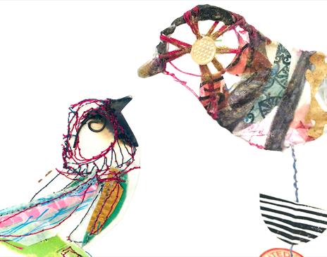 Discover… Mixed Media Wire Birds