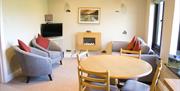 Living space in Grisdale View at Near Howe Cottages in Mungrisdale, Lake District