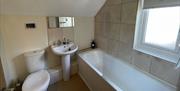 Bathroom at Jasmine Cottage in Kirkby Lonsdale, Cumbria