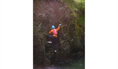 Visitor Gorge Scrambling and Canyoning with Joint Adventures in the Lake District, Cumbria