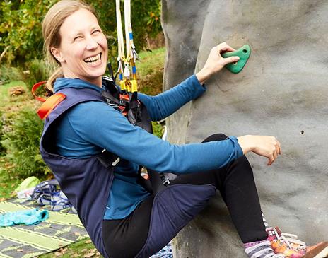 Accessible Rock Climbing at Keswick Mountain Festival with Anyone Can in the Lake District, Cumbria