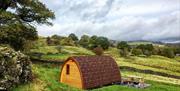 Exterior and Views from Kentmere Farm Pods near Staveley, Lake District