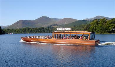 Lake Cruises on Derwentwater with Keswick Launch Co. in the Lake District, Cumbria