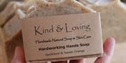 Geranium & Sweet Orange Hands Soap from Kind & Loving in the Lake District, Cumbria