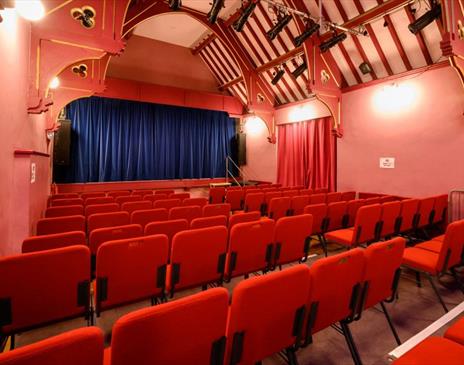 Auditorium at Kirkgate Arts in Cockermouth, Cumbria
