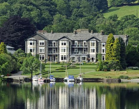 Exterior and Lake Views at Inn on the Lake Hotel in Ullswater, Lake District