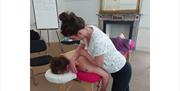 Back Massage Workshop of Lake District School of Massage in Ambleside, Lake District