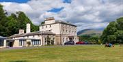 Exterior of Brathay Hall, Home of Lake District School of Massage in Ambleside, Lake District