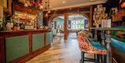 Bar Seating and Decor at Lindeth Howe in Bowness-on-Windermere, Lake District