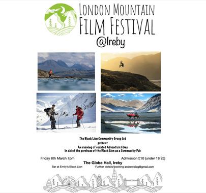 Poster for London Mountain Film Festival @ Ireby