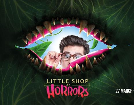 Poster for Little Shop of Horrors at Theatre by the Lake in Keswick, Lake District