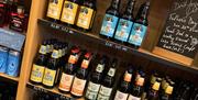Local Craft Beers at Lake District Food Hall in Cark-in-Cartmel, Cumbria
