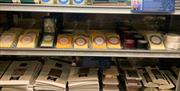 Chilled foods at Lake District Food Hall in Cark-in-Cartmel, Cumbria