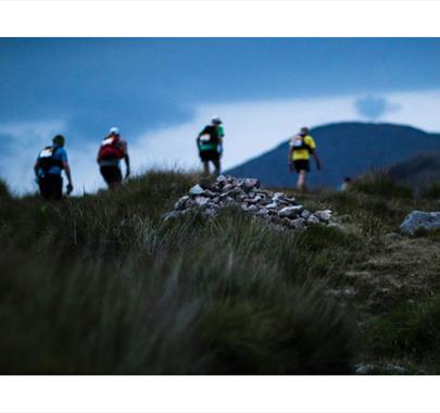 Participants in the Lakeland 50 & 100 in the Lake District, Cumbria