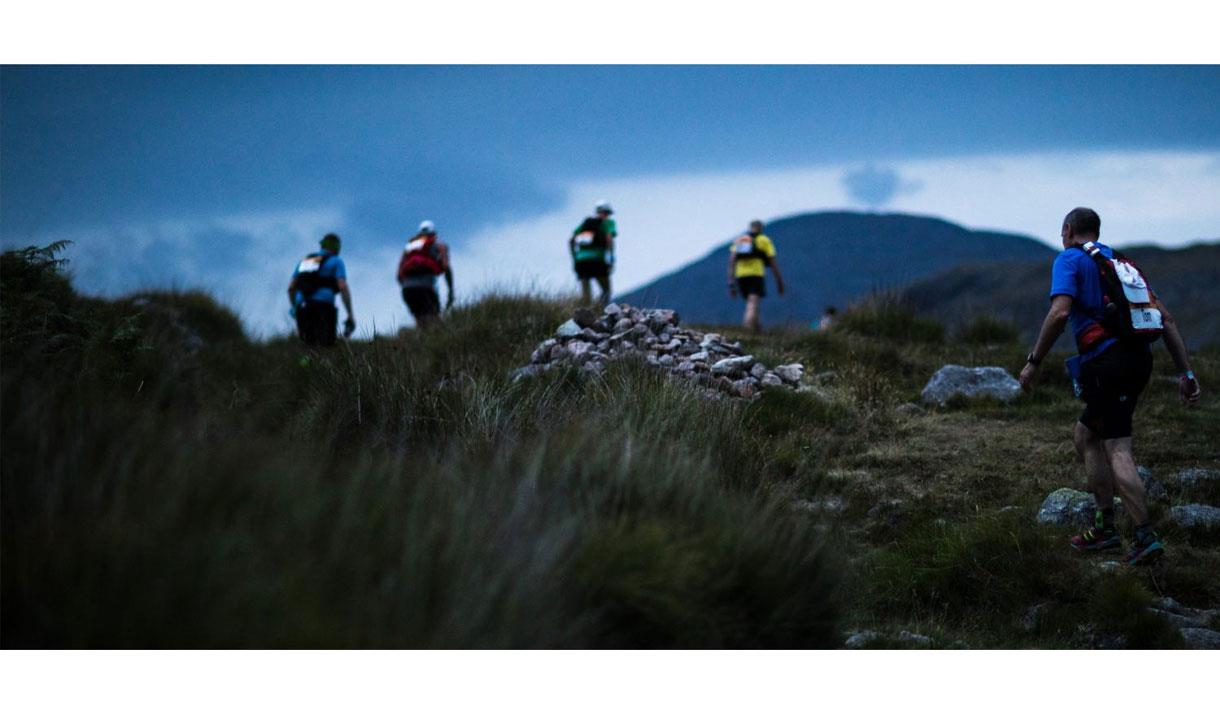 Participants in the Lakeland 50 & 100 in the Lake District, Cumbria