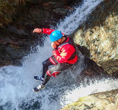 Canyoning at Lake District Activities with Lakeland Ascents