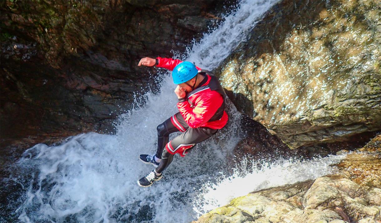 Canyoning at Lake District Activities with Lakeland Ascents