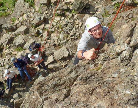 Rock Climbing at Lake District Activities with Lakeland Ascents