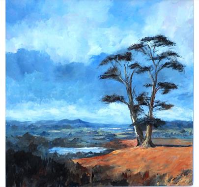 Artwork by Charlie Egerton for the Lakes and Mountains Exhibition at Gallery North West in Brampton, Cumbria