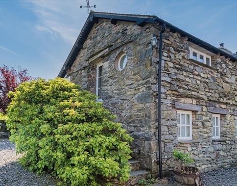 Exterior of Lands End Cottage in the Lake District, Cumbria