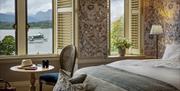 Lake Views from Bedrooms at Langdale Chase Hotel in Windermere, Lake District