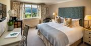 Lake View Room at Linthwaite House in Bowness-on-Windermere, Lake District