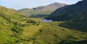 Views from Blea Tarn with Muddy Boots Walking Holidays in the Lake District, Cumbria