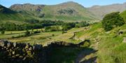Views in Langdale with Muddy Boots Walking Holidays in the Lake District, Cumbria