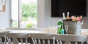 Dining Area at Monkhouse Hill Cottages near Caldbeck, Cumbria