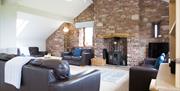 Living Room at Monkhouse Hill Cottages near Caldbeck, Cumbria
