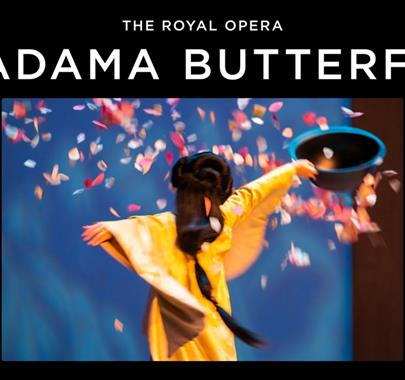 Poster for Royal Opera House: Madama Butterfly, Screening at Rosehill Theatre in Whitehaven, Cumbria