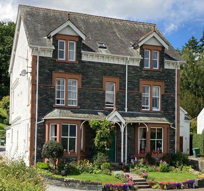 Exterior of Maple Bank Guest House in Braithwaite, Lake District