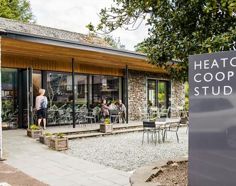 Exterior and Signage at The Heaton Cooper Studio in Grasmere, Lake District