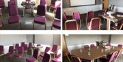 Layout Options of the Blake Meeting Room at The Melbreak Hotel in Great Clifton, Cumbria