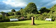 Outdoor Seating at the Gardens at Morland House in Morland, Cumbria