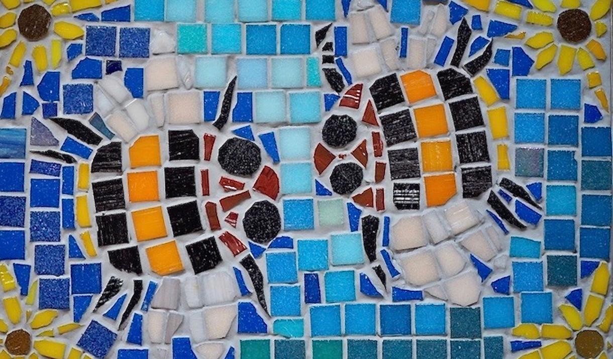 Mosaic in a Day at Cowshed Creative in Staveley, Lake District