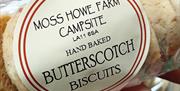 Butterscotch Biscuits from Moss Howe Farm Campsite in Witherslack, Lake District