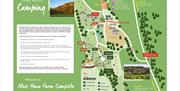 Map of Moss Howe Farm Campsite in Witherslack, Lake District