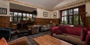 Lounge area at Broadoaks Country House in Troutbeck, Lake District