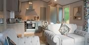 Living Area in Ullswater at Newby Bridge Country Caravan Park in Newby Bridge, Lake District