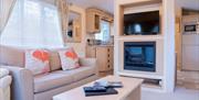 Living Area in Wansfell at Newby Bridge Country Caravan Park in Newby Bridge, Lake District