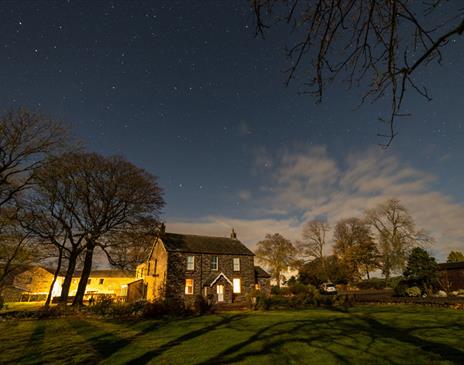 Dark Sky and Stars above Near Howe Cottages in Mungrisdale, Lake District