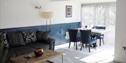 Lounge in the Woodlands Chalet at The Netherwood Hotel & Spa in Grange-over-Sands, Cumbria