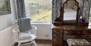 Dressing Table with a Scenic View at The Old Barn & The Farm House in Keswick, Lake District